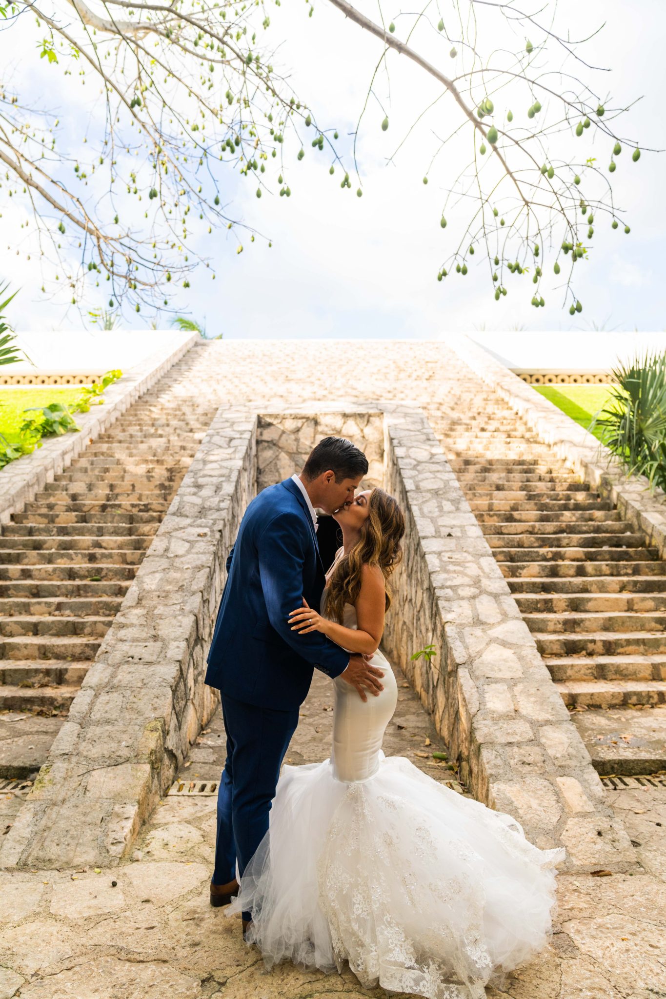 Marci + Augie | Cancun Mexico Destination Wedding Photography | Xcaret Park